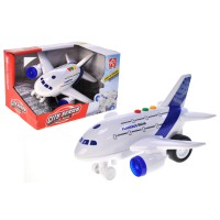 Літак інерційний, озвучений, зі світлом