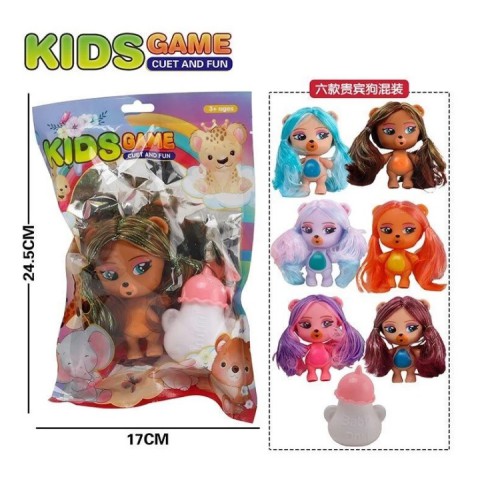 Герой з пляшечкою, висота 10 см, рухливі кінцівки, LK2258-6 (В асортименті)