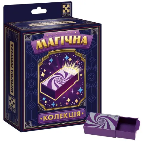 Гра настільна, Набір для фокусу, Магічна колекція, Містична скринька, Vladi Toys, VT6012-10