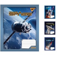 Зошити учнівські 48 аркушів клітинка. YES Space 10 шт. в упаковці