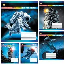 Тетради ученические 24 листа клетка Тверда SPACE, 20 шт. в упаковке