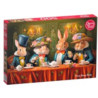 Пазли CherryPazzi Вечірка з кроликами, 500 елементів, 34.5x50 см, 20050