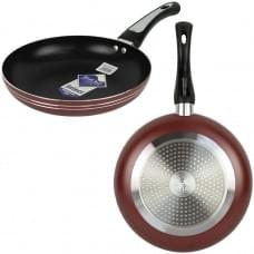 Сковорода D24см індукційне дно,антипригарне покриття 16749-44 Червона