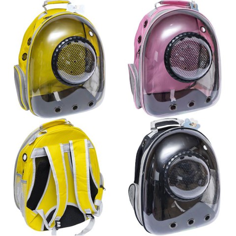 Рюкзак для перенесення домашніх тварин, CC-01, із вікном огляду, 42x35x22 см (В асортименті)