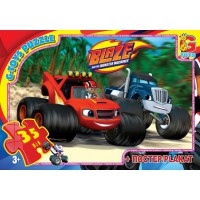 Пазли G-Toys Blaze, 35 елементів, ZE001