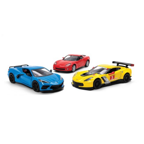 Металева інерційна легкова модель Chevrolet Collection 5", відкриваються двері (В асортименті)