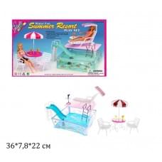 Меблі Gloria 2578 відпочинок біля басейну кор.36*7,8*22 /24/