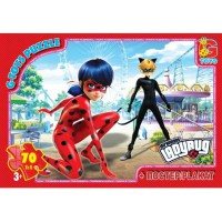 Пазли G-Toys Леді Баг, 70 елементів LB1007