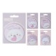Блок для нотаток Cute Seal, з клейким шаром, діаметр 70 мм, 30 аркушів, 2 шт. в упаковці