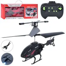Гелікоптер на радіокеруванні 22 см світло акумулятор USB F550B