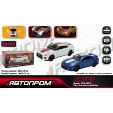 Машина металл "АВТОПРОМ",1:32 Nissan GT-R (R35), 18*9*8 см 68469