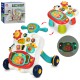 Каталка-ходунки 3в1, столик, піаніно, сортер, тріскачка, з музичними та світловими ефектами