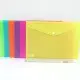Папка-конверт з кнопкою Neon 18S А4, 12 шт. в упаковці (В асортименті)