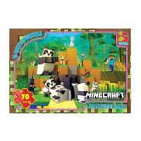 Пазли G-Toys Minecraft, 70 елементів, MC801