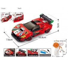 Конструктор на Р/К "Машинка", 279 деталі, акумулятор 3.7 V, пульт 2.4 GHz, в кор. /36/