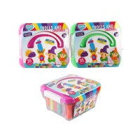 Набір для ліплення з тістом Trolls and Creatures Box, TM Lovin