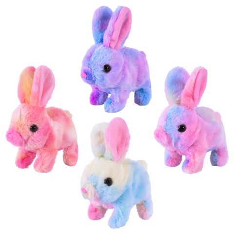 М’яка інтерактивна кролик, 15 см (В асортименті)