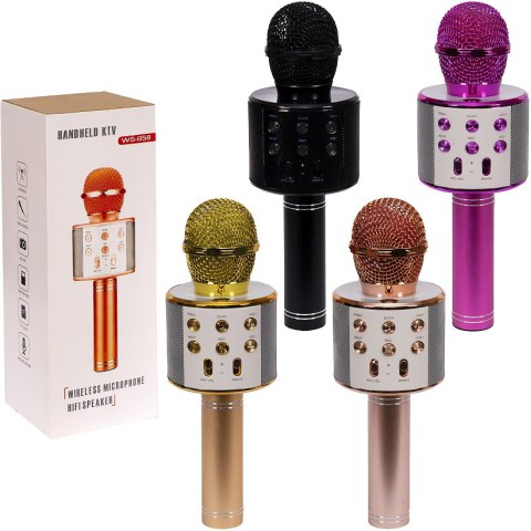 Мікрофон бездротовий караоке Bluetooth, WS-858