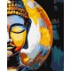 Набір для розпису по номерах Будда, 40x50 см, КНО5079