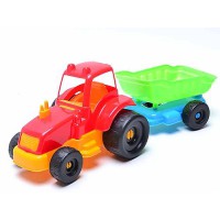 Трактор М малий з причепом КВ