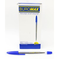 Ручка кулькова, тип Корвіна, синя, 50 шт., BM.8117-01