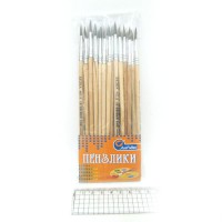 Набір пензлів для малювання, 25 шт. в упаковці, 7665-JO