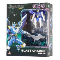 Ігровий набір SCREECHERS WILD! S5 L1 V2 - ГАЛЕР (запускач-бластер, машинка-трансформер)