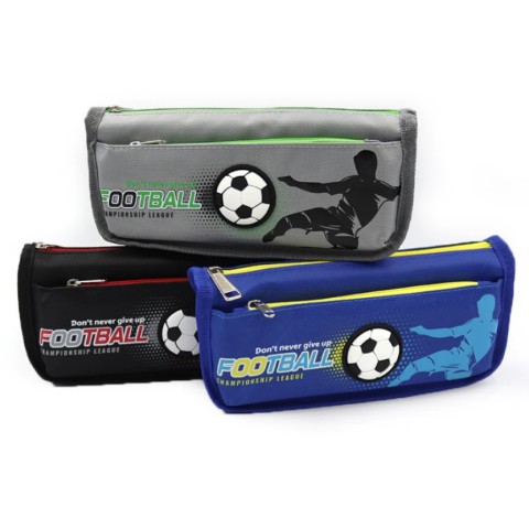 Пенал Football, 21x8x4 см, 0076P (В асортименті)