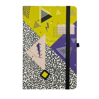 Книжка записна Creative, 136x207 мм, 96 аркушів, клітинка, жовта