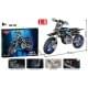 Конструктор "Мотоцикл" 498 деталей, гумові шини, рухомі елементи H8706