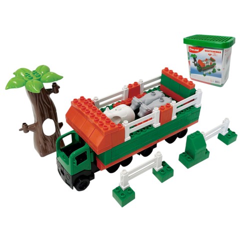 Конструктор Фламінго Вантажівка 95 деталей у боксі 013888/10