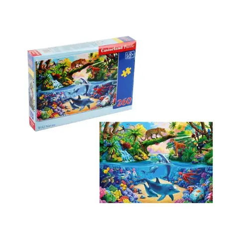 Пазли Castorland Дика природа, 260 елементів, 32x23 см, B-27576