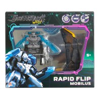 Ігровий набір Screechers Wild! S5 L0.5 Мобілус, запускач, машинка-трансформер