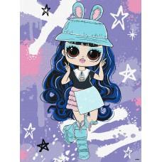 Картина за номерами для дітей "Tweens LOL Skate Dance Aya Cherry" Ideyka 30х40 см КНО1213
