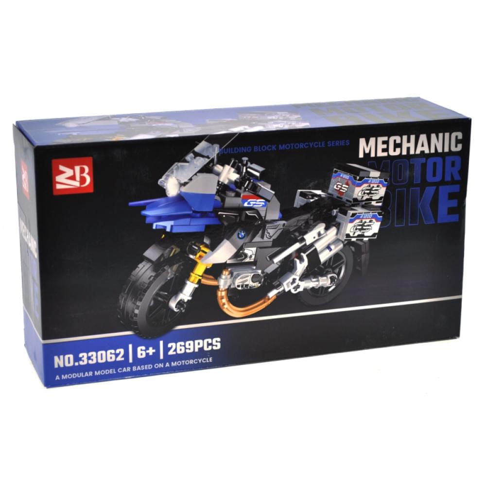 Конструктор дитячий YG Toys "Мотоцикл" 269 деталей 33015