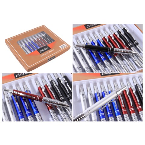 Ручка кулькова автоматична Baixin, 12 шт., 2004/2005 BAL (В асортименті)