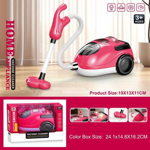 Пилосос дитячий, 19x13x11 см, підсвічування, пінопластові кульки, на батарейках, 6855A