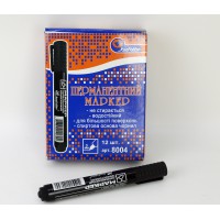 Маркер перманентний J.Otten, чорний, 12 шт. в упаковці