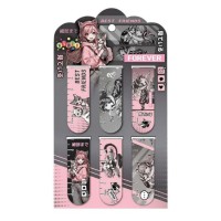 Закладки магнітні Kidis Anime Girls, 6 шт. на планшетці
