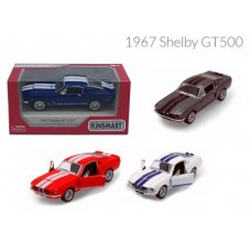 Модель легкова shelby gt-500 (1957) 5'' kt5372w метал. Інерція відкр. Дв. 4кол. Коробка