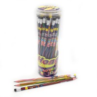 Олівець чорнографітний School, HB, з гумкою, 48 шт., 0413DSCN