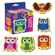 Гра розвиваюча, набір магнітів Кольорові совенята
