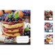 Зошити учнівські 60 аркушів клітинка. 1В Homemade cake, зошит дя записів 10 шт. в упаковці