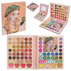 Набір дитячої декоративної косметики IGOODCO тіні, рум'яна, набір пензликів, дзеркало LK5145 Набір дитячої декоративної косметики IGOODCO тіні, рум'яна, набір пензликів, дзеркало LK5145