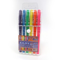 Набір гелевих ручок J.Otten, кольоровий корпус, 6 кольорів, IMG2398