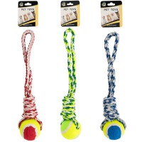 Іграшка М'яч на мотузці 35 см для собак 646