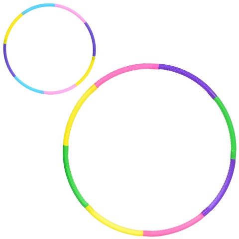 Обруч хулахуп, 70 см, 8 секцій, MS4660 (В асортименті)