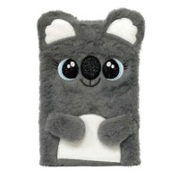 Блокнот хутряний Коала 5244, А5, 80 аркушів, клітинка