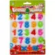 Цифри і знаки на магніті маленькі на планшеті 8302