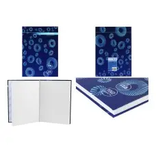 Книга учета Modest, А4, 192 листа, клетка, офсет, твердая ламинированная обложка, синий